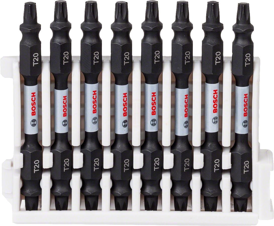 Bosch Vidalama Ucu Çift Taraflı Impact Control T20-T20x65 mm (8 Adet) - 2608522339