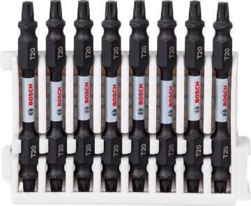 Bosch Vidalama Ucu Çift Taraflı Impact Control T20-T20x65 mm (8 Adet) - 2608522339