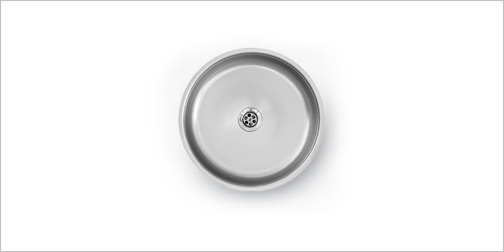Artenova Tezgah Altı Eviye Mat Daire Eviye Ø380 Mm (D38) (0,60X185 Mm)