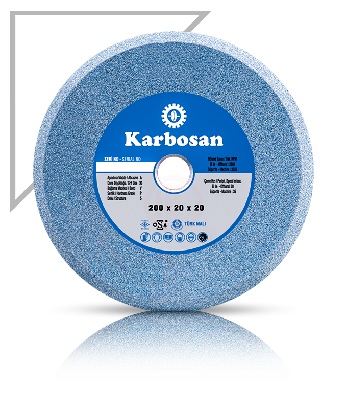 Karbosan NK Testere Taşı T1 Düz 150x8,0x20 mm NK 80 - KAR913990