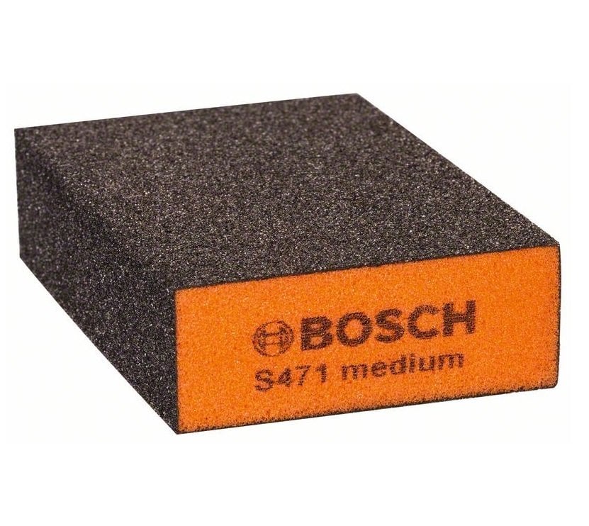 Bosch Sünger Zımpara Dört Taraflı Takoz S471 Best For Flat - Edges Medium - 2608608225