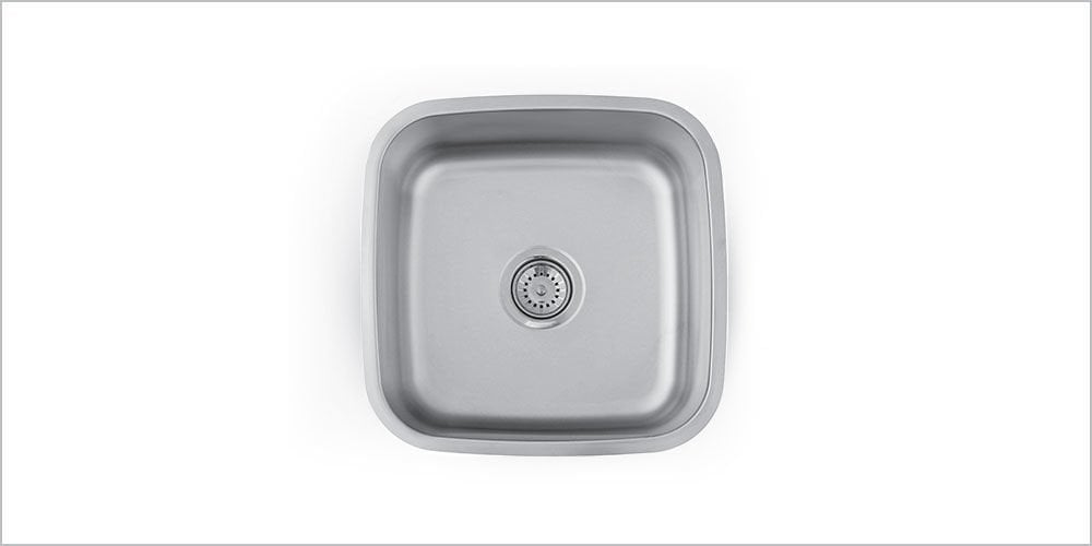 Artenova Tezgah Altı Eviye Mat Dörtgen Eviye 400X400 Mm