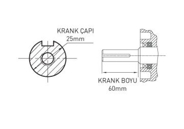 Kama By Reis Benzinli Motor 16 Hp - KBRKGL420MH