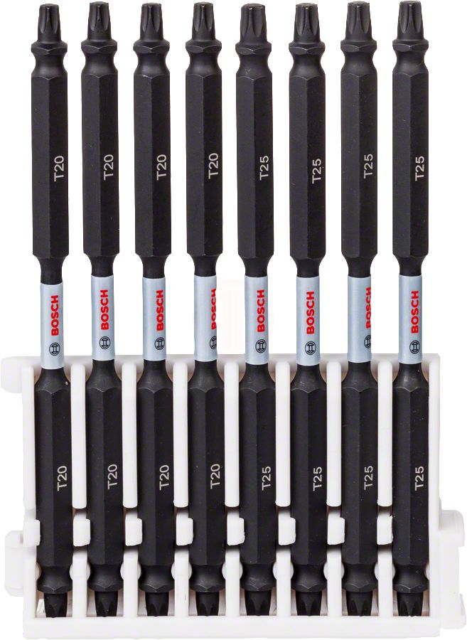 Bosch Vidalama Ucu Çift Taraflı Impact Control T20-T25x110 mm (8 Parça) - 2608522349