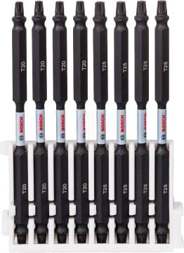Bosch Vidalama Ucu Çift Taraflı Impact Control T20-T25x110 mm (8 Parça) - 2608522349
