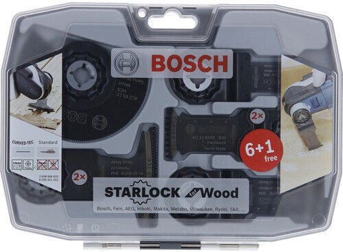 Bosch Starlock Aksesuarı / Expert Starlock Testere Ahşap ve Metal Seti (7 Parça) - 2608666150