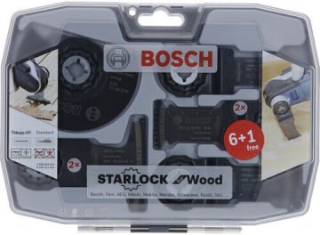 Bosch Starlock Aksesuarı / Expert Starlock Testere Ahşap ve Metal Seti (7 Parça) - 2608666150