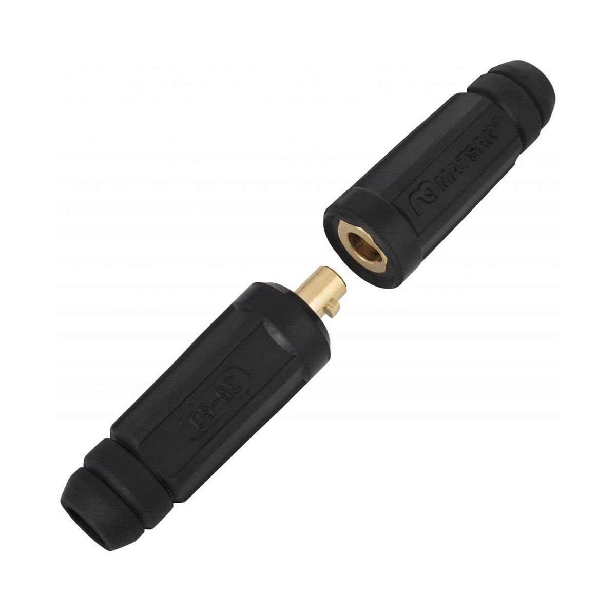 Matsan Kaynak Kablo Bağlantı Elemanı Erkek Avrupa Tip 35-50 Mm²