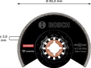 Bosch Starlock Aksesuarı / Expert Starlock Testere Ucu GA ACZ 85 RD4 (10 Adet) - 2608900035
