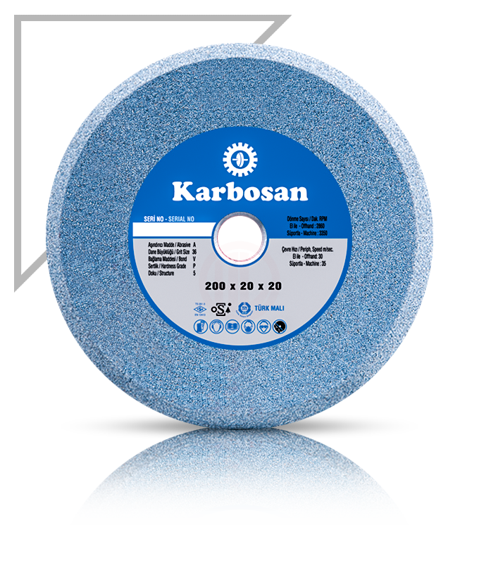 Karbosan NK Testere Taşı T1 Düz 200x10,0x20 mm NK 80 - KAR914270