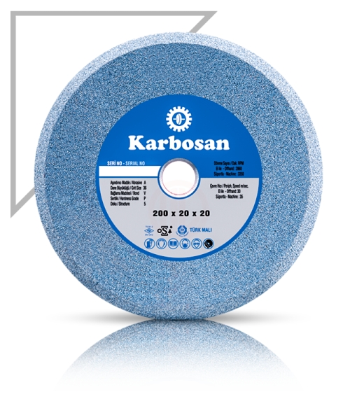 Karbosan NK Testere Taşı T1 Düz 200x10,0x20 mm NK 80 - KAR914270