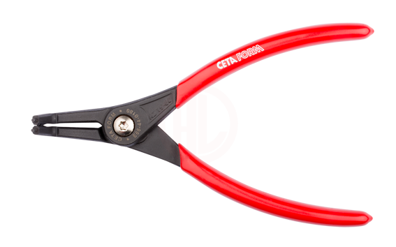 Ceta Form Dış Segman Pensesi /Eğri Uç-Yaylı 140 Mm (10-25 Mm)