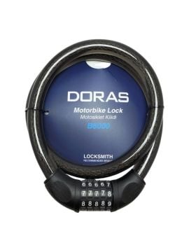 Doras B6000 Şifreli Motosiklet Kilidi 120X20 Doras