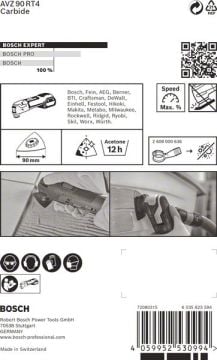 Bosch Starlock Aksesuarı / Expert Starlock Testere Ucu GA AVZ90 RT4 (1 Adet) - 2608900047