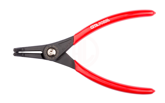 Ceta Form Dış Segman Pensesi /Eğri Uç-Yaylı 180 Mm(19-60 Mm)