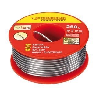 Rothenberger Yumuşak Lehim - Dın En Iso 9453 2 mm 250 - 045260E