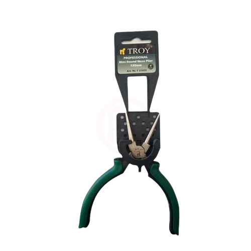 Troy 21055 Elektronikçi Yuvarlak Uçlu Kargaburun (130mm)