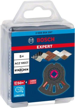 Bosch Starlock Aksesuarı / Expert Starlock Testere Ucu MM ACZ105ET (5 Adet) - 2608664207