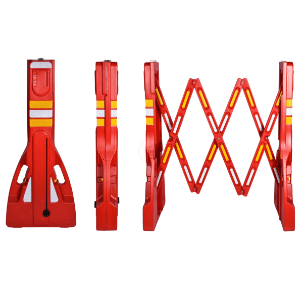 MFK Plastik Akordiyon Bariyer Kırmızı - MFK7001