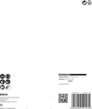 Bosch Expert Zımpara Kağıdı C470 150 Mm 80 Kum 6 Delikli 5 Li Paket - 2608900815