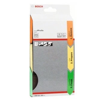 Bosch Sünger Zımpara S470 Best For Profile Set (3 Parça M+F+SF) - 2608621252