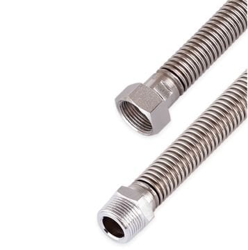 KAS Fancoil Flex 1/2 İnç - 1/2 İnç 50 Cm