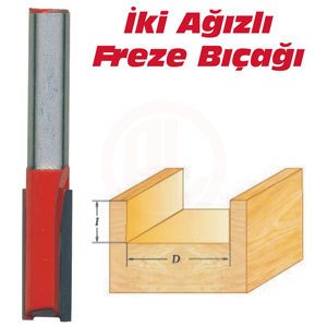 Topshop TH14407 İKİ AĞIZLI FREZE BIÇAK 12x12x30 MM - TSP14407