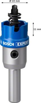 Bosch Delik Açma Testeresi Expert Carbide Metal 22 mm - 2608901405