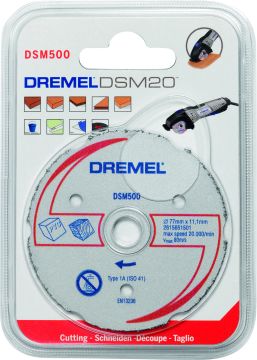 Dremel Dsm500 Karpit Kesme Diski 20 Mm - 2615S500Ja