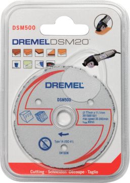 Dremel Dsm500 Karpit Kesme Diski 20 Mm - 2615S500Ja