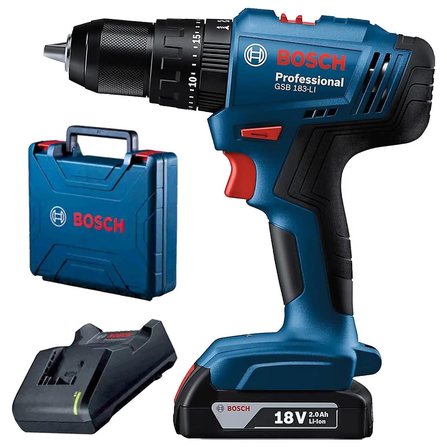 Bosch GSB 183-LI Akülü Darbeli Vidalama Matkap