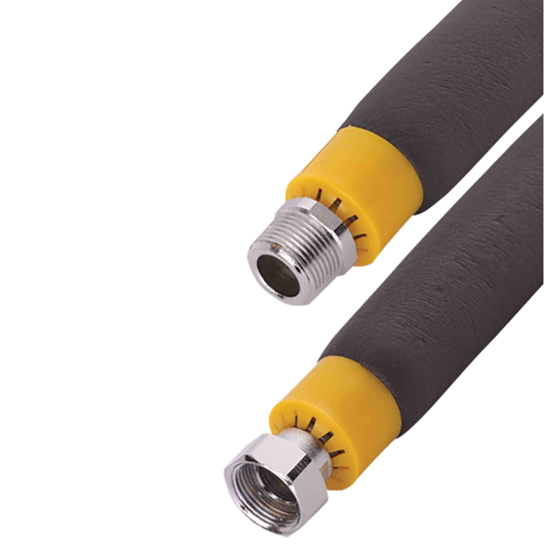 KAS Fancoil Flex İzoleli 1/2 İnç - 1/2 İnç 30 Cm