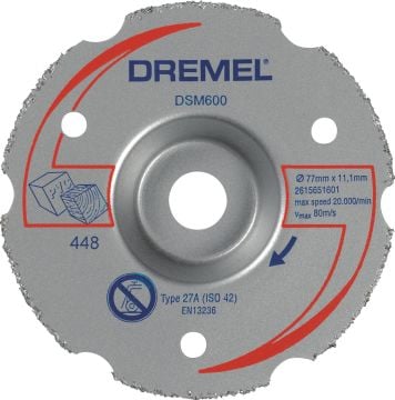 Dremel Dsm600 Bitişik Karpit Kesme 20,0 Mm - 2615S600Ja