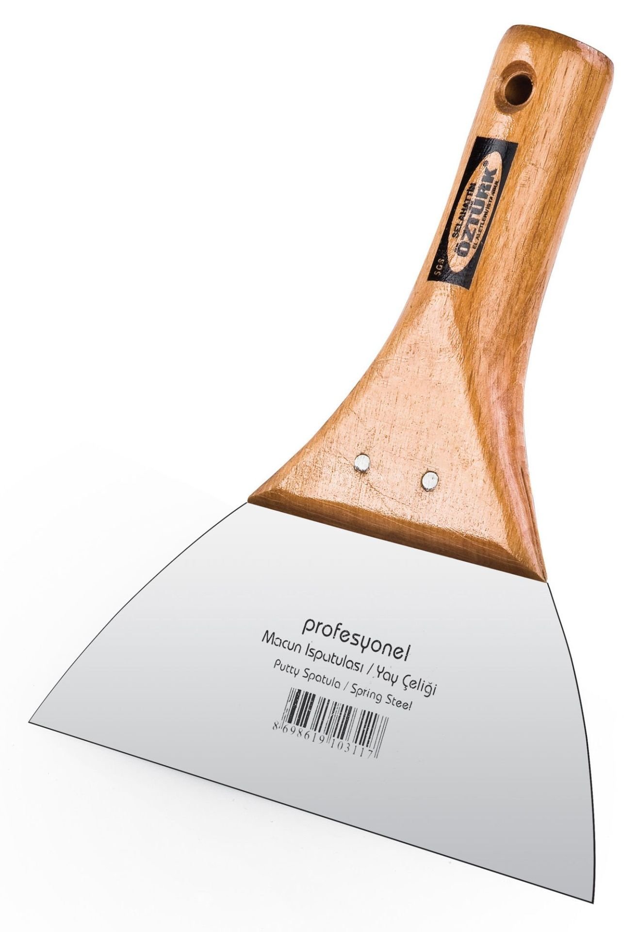 SGS 371 Macun Ispatulası 6 Cm (Ağaç Sap)