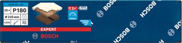 Bosch Expert Zımpara Kağıdı C470 225 M 180 Kum 19 Delikli 25 Li Paket - 2608901152