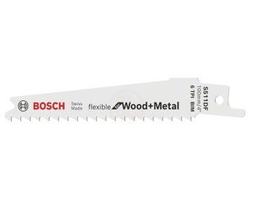 Bosch Panter Testere Bıçağı Flexible For Wood And Metal S 511 DF 100 mm (5 Adet) - 2608657723