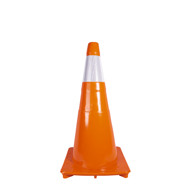 MFK Plastik Amerikan Pvc Koni 72 Cm 3,25 Kg Turuncu Tek Reflektifli - MFK3100