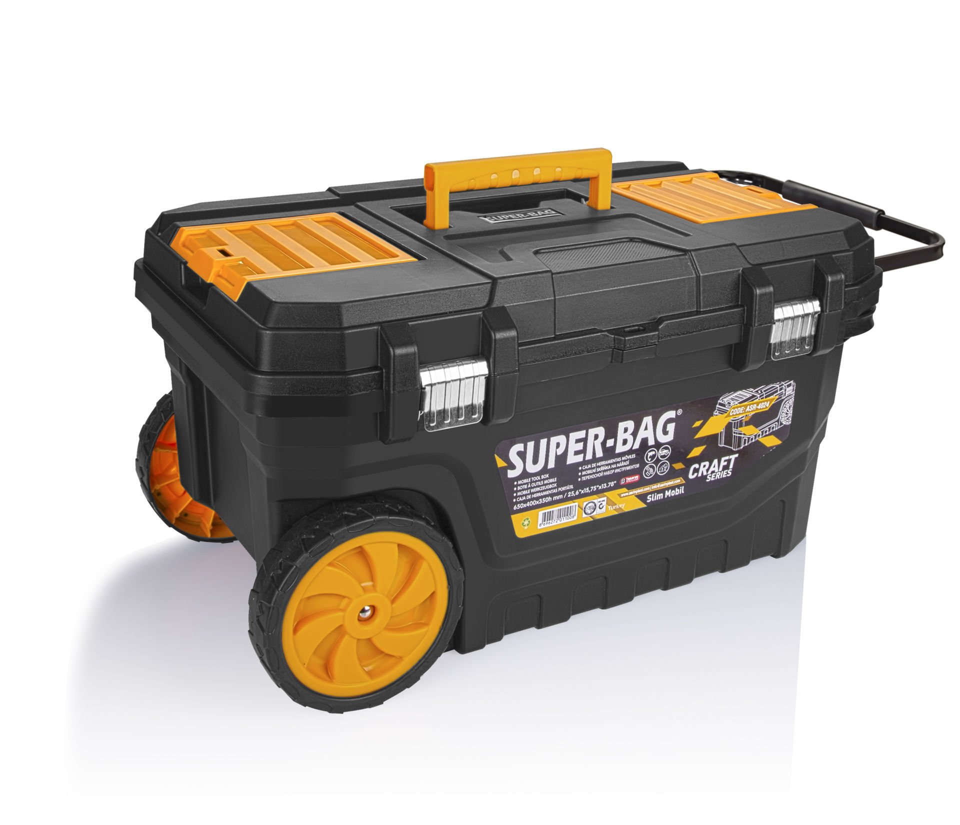 Asrın Slim Mobil Tekerlekli Teknisyen Çantası