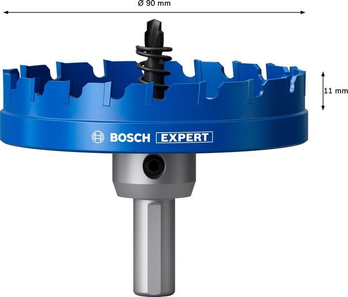Bosch Delik Açma Testeresi Expert Carbide Metal 90 mm - 2608901447