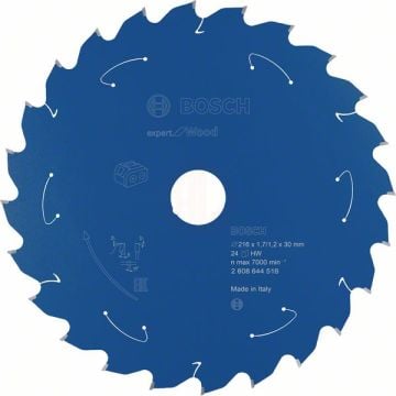 Bosch Daire Testere Bıçağı Expert For Wood 216x30 mm 24 Diş - 2608644518