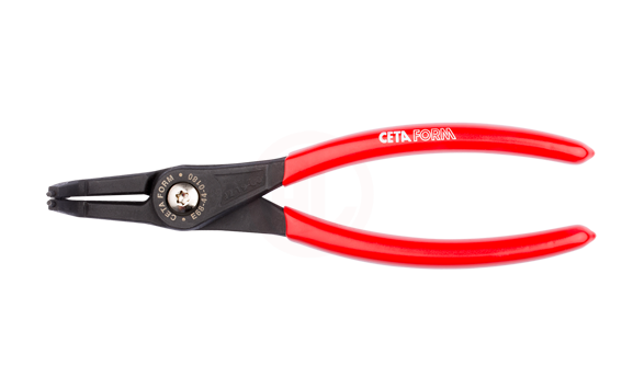 Ceta Form İç Segman Pensesi /Eğri Uç-Yaysız 180 Mm(19-60 Mm)