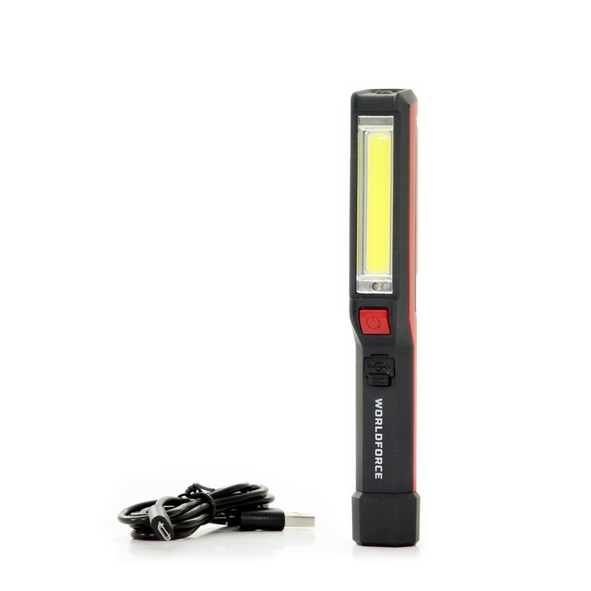 Worldforce Şarjlı Cep Lambası COB Ledli 3W