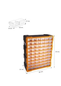 Asrın Monoblok Çekmece Seti Büyük 60 Lı
