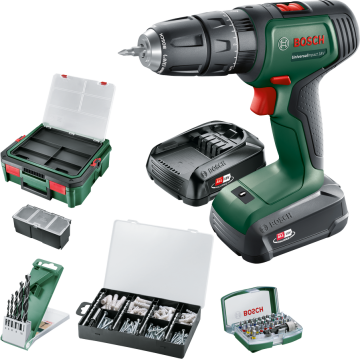 Bosch Universal Impact 18 - S - Boxx (1,5 Ah, Çift Akü)