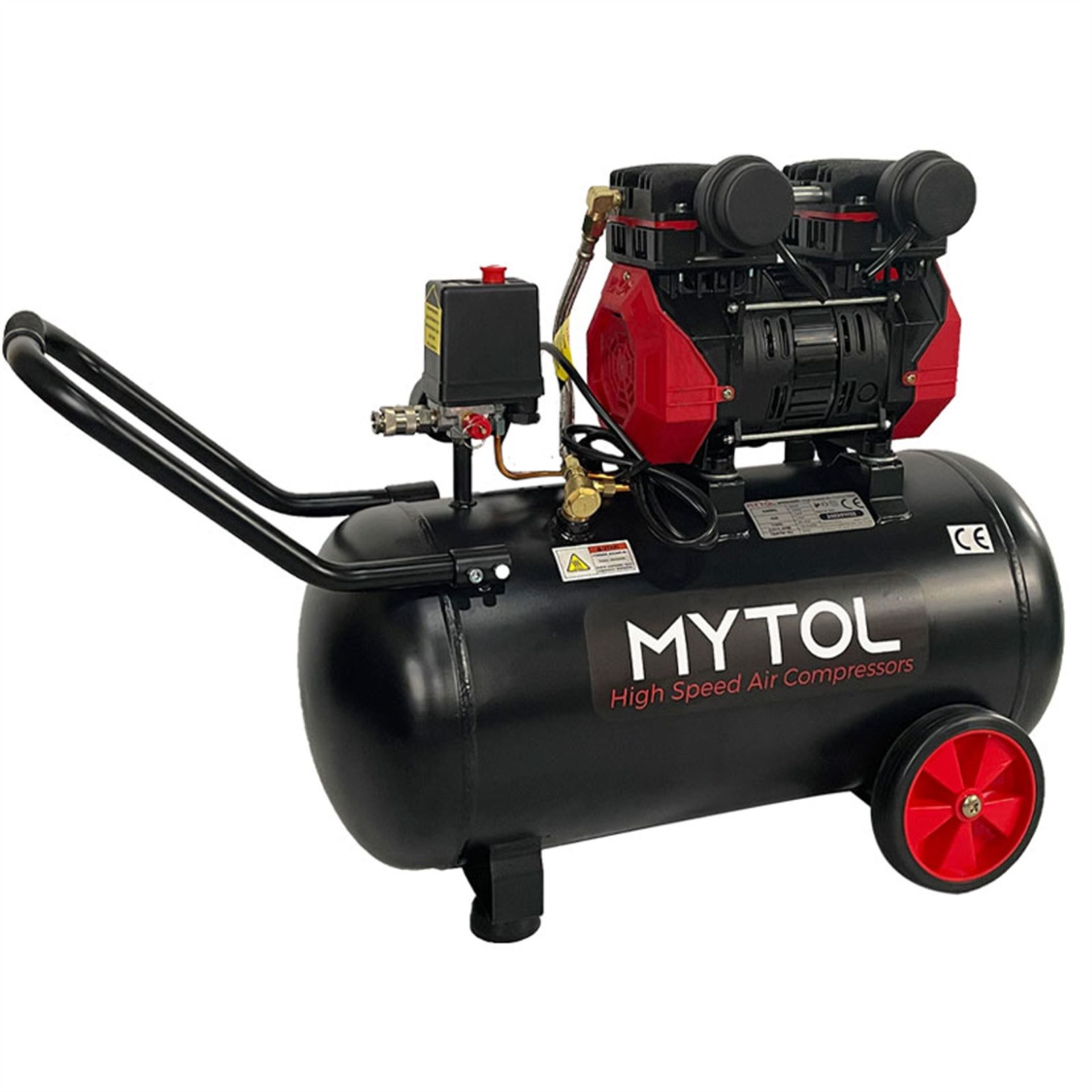 Mytol 50Lt 1,5Hp Yüksek Hızlı Kompresör - MYK0501