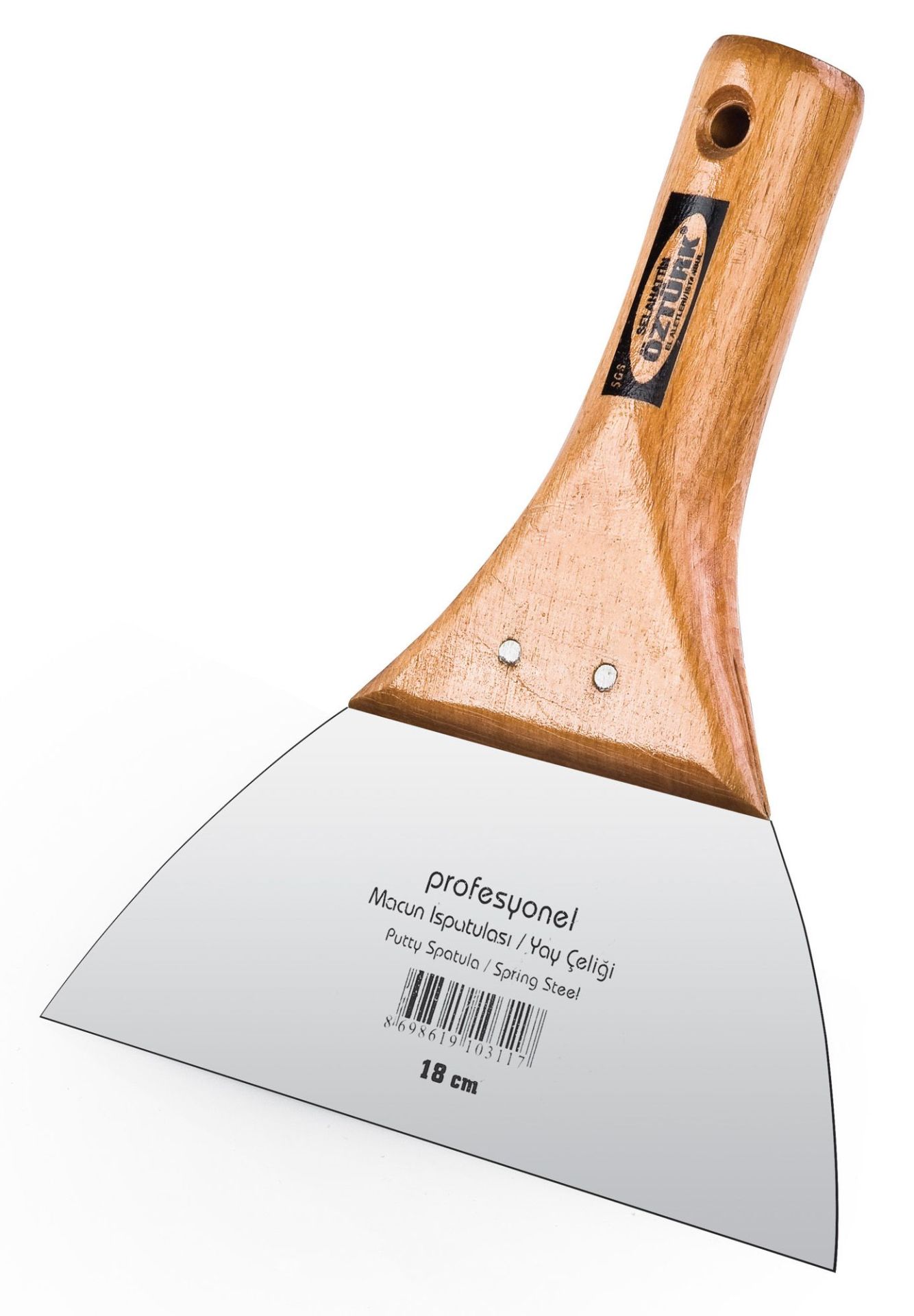 SGS 376 Macun Ispatulası 18 Cm (Ağaç Sap)