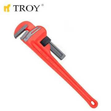 Troy 21235 Boru Anahtarı (350mm / Ø50mm) Kırmızı