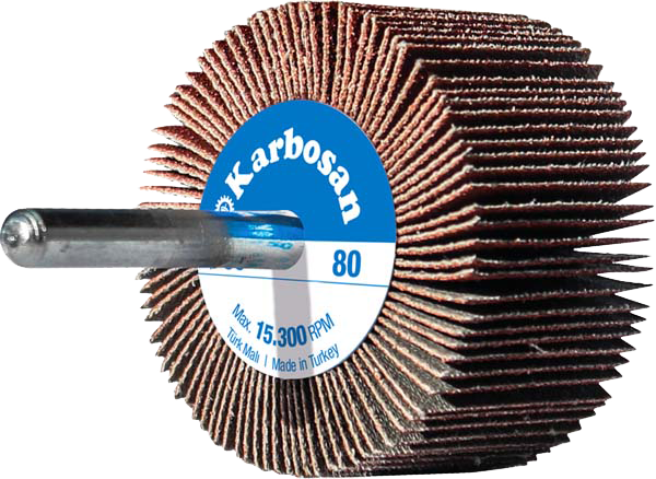 Karbosan Saplı Mop Zımpara 40x30 mm 100 Kum - KAR908468