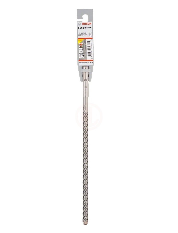 Bosch SDS Plus-5X Kırıcı Delici Uç 10,0x260 mm (1 Adet) - 2608833800