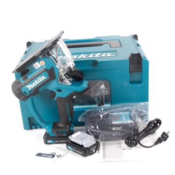 Makita Akülü Dekupaj Testere Makinesi SD100DWAJ (2 x 2,0 Ah Akü)